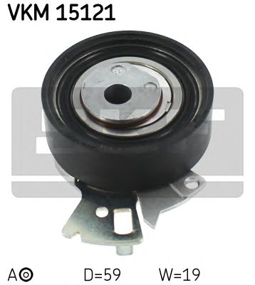 VKM 15121 SKF Ролик модуля натягувача ременя1